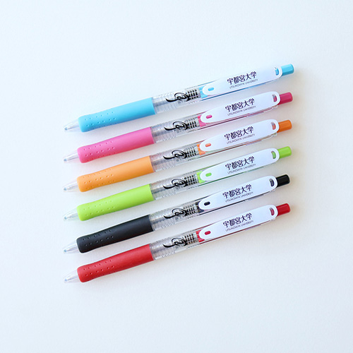 6色のボールペン画像