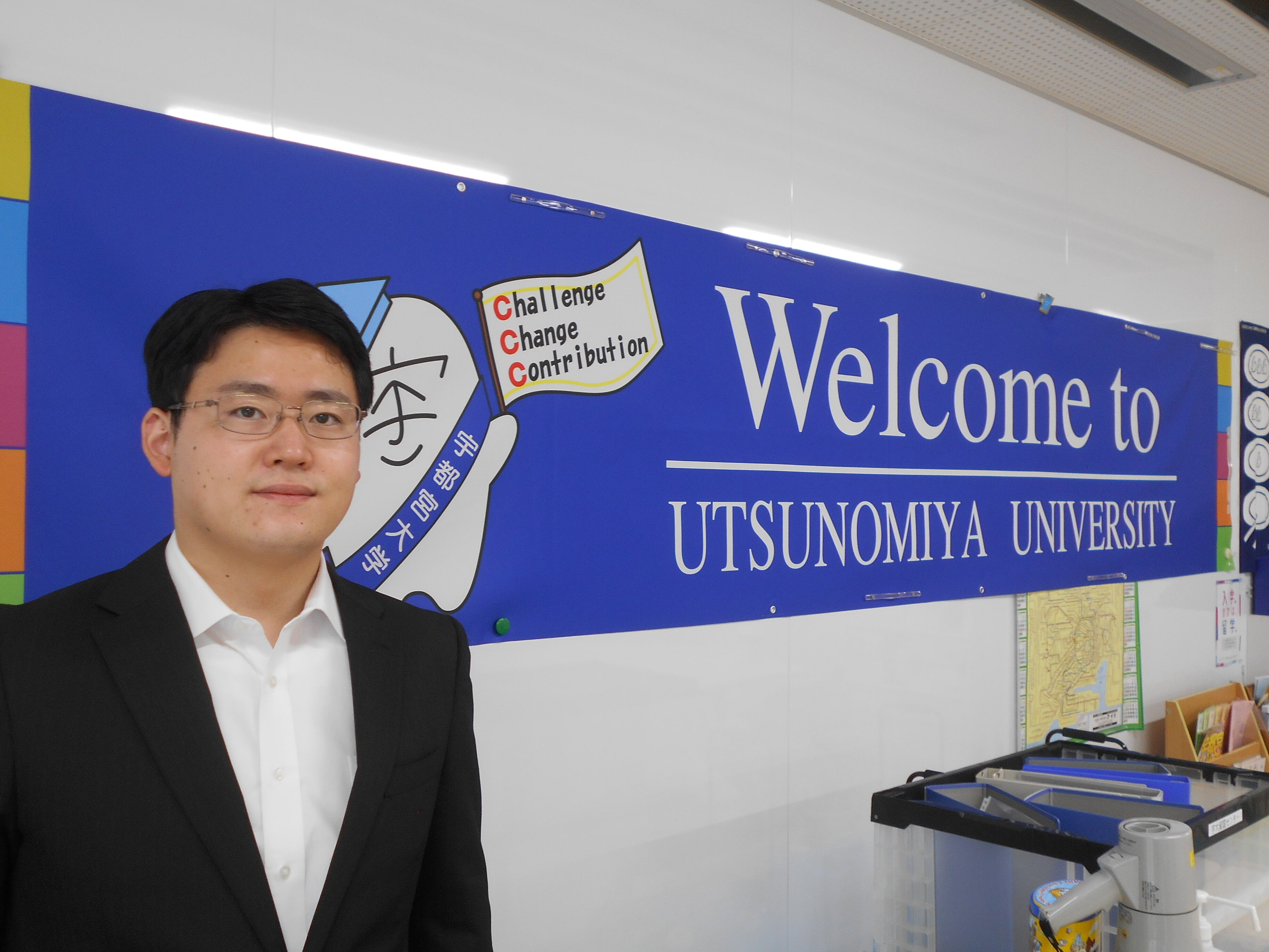 出向経験のある職員の正面写真