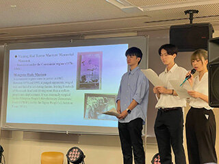 イベントに参加する学生たちの写真１