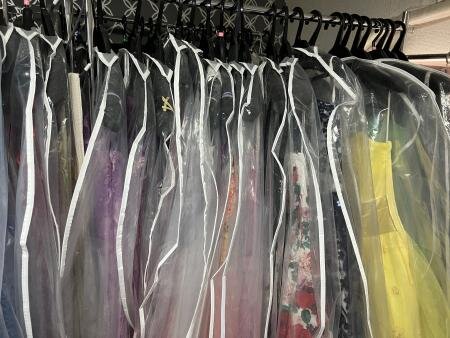 衣裳部屋の様子